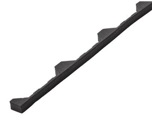 Cladco Profiled Foam Eaves Fillers to fit 32/1000 Sheeting - Black