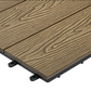 Cladco Woodgrain Effect Composite Decking Tile - 600mm x 600mm (All Colours)