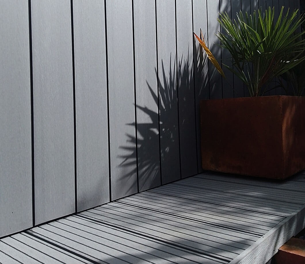 Cladco Signature Composite Wall Cladding Board - Stone Grey (3.6m)