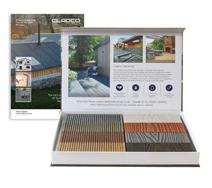Cladco Signature Reversible Composite Decking Sample Pack