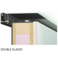 Korniche FLATLITE Flat Glass Rooflight - Clear Double Glazing (1.5 w/m2k)