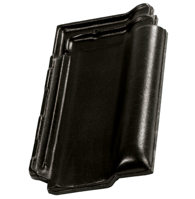 British Ceramics Dutch Clay Roof Tile - Black Glazed (Pallet of 288 tiles)