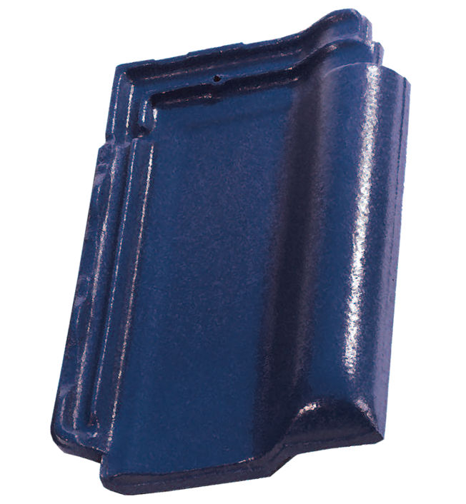 British Ceramics Dutch Clay Roof Tile - Blue Glazed (Pallet of 288 tiles)
