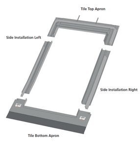 Keylite TRF Interlocking Tile Flashing Kit