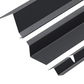 Cladco 75° Mono Ridge Flashing and Backer Plate Kit for Standing Seam - 3m