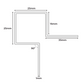 Cladco Fibre Cement Click Cladding External Corner Trim - 3m (All Colours)