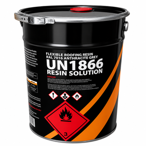MetroFlex Flexible GRP Roofing Resin - Dark Grey 20kg