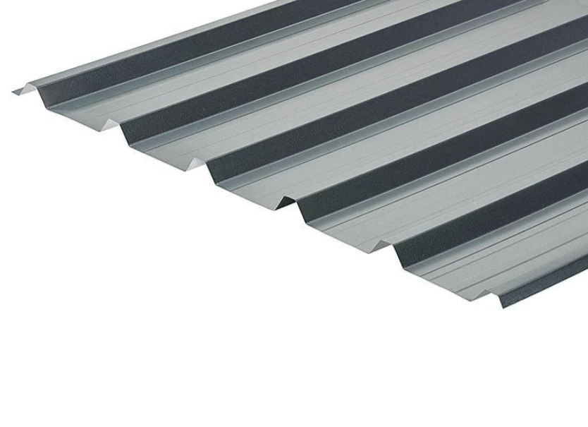 Clear Box Profile Cladding Cladco 34/1000 Box Profile Sheeting 0.5 Thick Plain Galvanised Roof Sh
