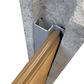 Cladco Concrete Post Spacer for Composite Fence Panels - 3m