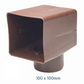 DEKS Angled Pipe Connector for Horizontal Outlets