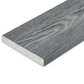 Cladco Nordeck Premium PVC-ASA Woodgrain Effect Decking Board - Ash Grey (3.6m)