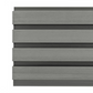 Cladco Composite Slatted Wall Cladding Panels - Stone Grey (2.5m)