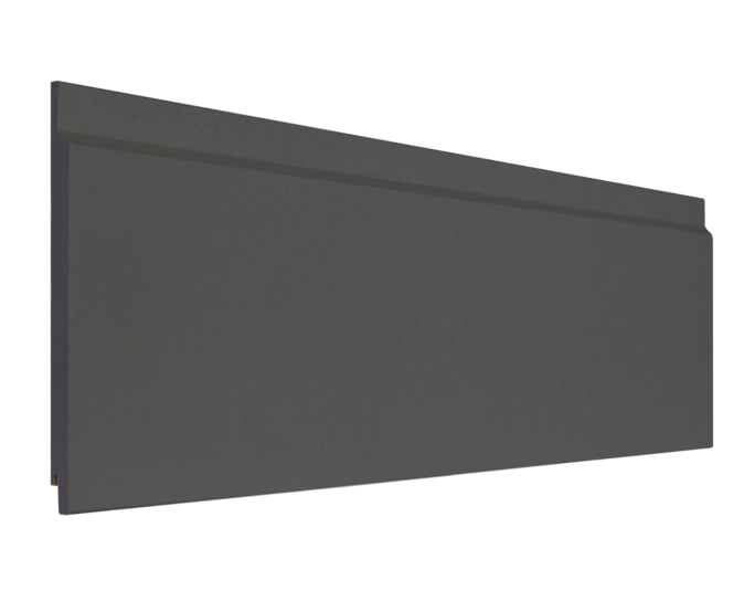 Cladco Fibre Cement smooth click cladding board in granite color, 3.66m length, exterior wall cladding with interlocking system