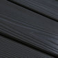 Cladco Fibre Cement Woodgrain Click Cladding Boards - Black (3.66m)