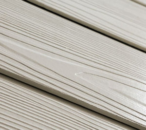 Cladco Fibre Cement Woodgrain Click Cladding Boards - Cream (3.66m)