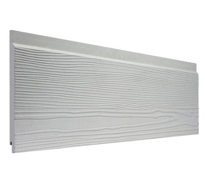 Cladco Fibre Cement Woodgrain Click Cladding Boards - Light Grey (3.66m)