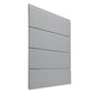 Cladco Fibre Cement Woodgrain Click Cladding Boards - Light Grey (3.66m)