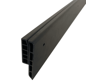 Integra Trim Cellular 2 Part Gutter Trim including Joiner & Fixings - 2.5m