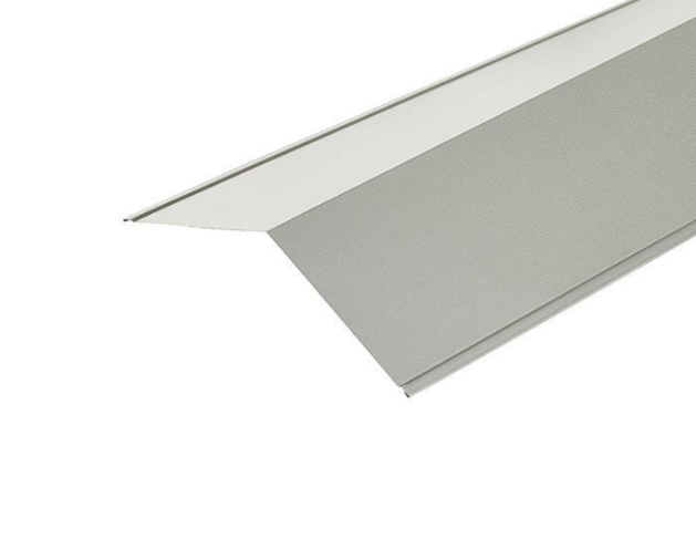 Timber Ridge Pvc Cladco 130º Ridge Flashings in PVC Plastisol Finish - 3m x 200mm x 200