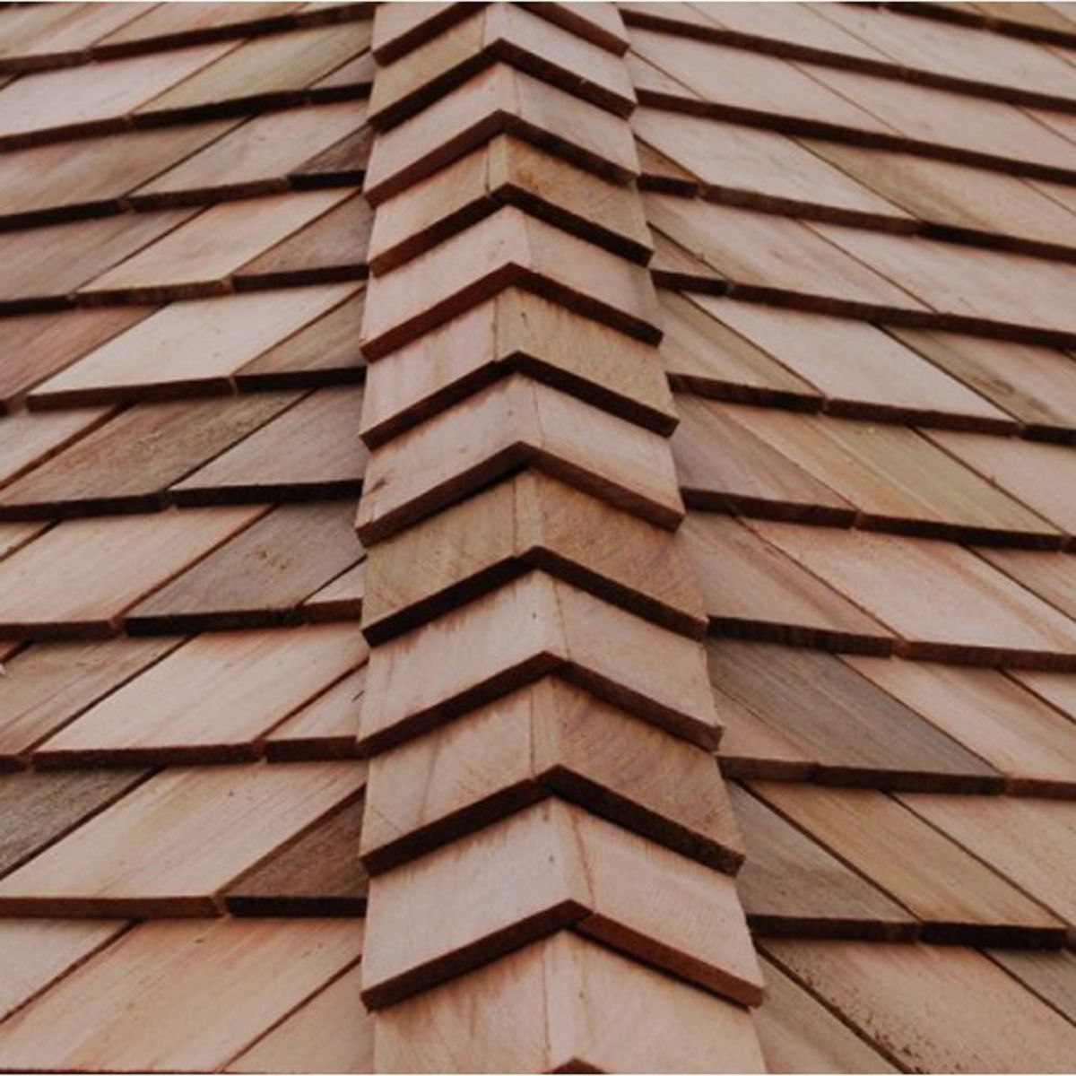 Western Red Cedar Certi-Ridge® Pre-Formed Hip & Ridge Caps (5m Pack)