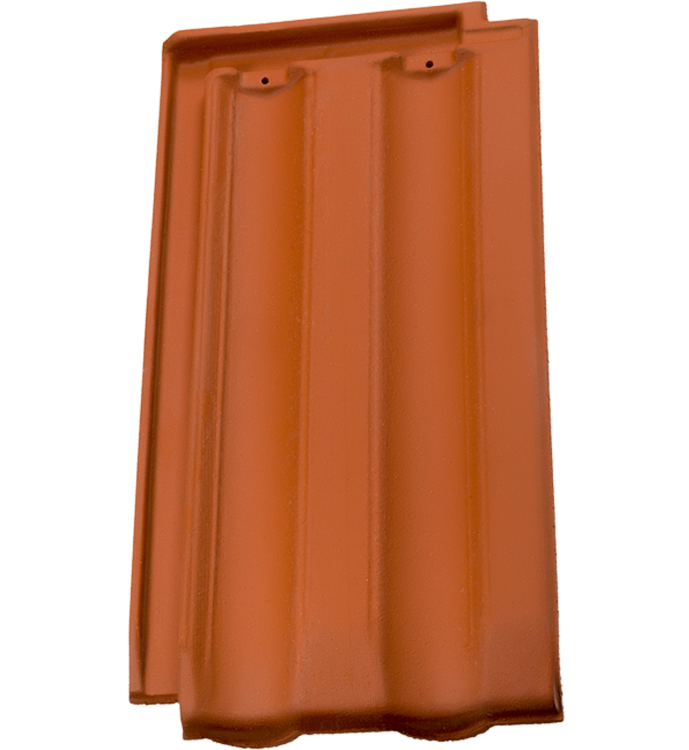 British Ceramics Marseille Ideal Clay Roof Tile - Natural Red
