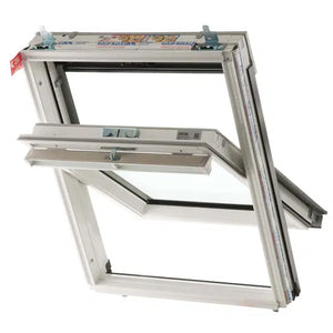 Keylite White PVC Centre Pivot Roof Window