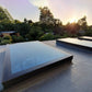 Tuffx Infinity Framed Flat Glass Rooflight - Clear Double Glazed (1.2 U-Value)
