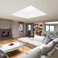 Tuffx Infinity Framed Flat Glass Rooflight - Clear Double Glazed (1.2 U-Value)
