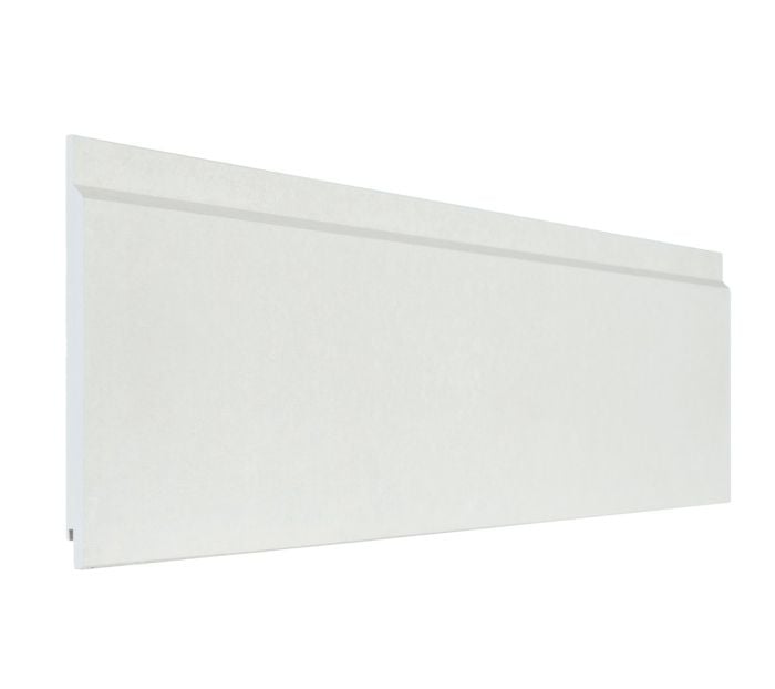 Cladco Fibre Cement smooth white click cladding board 3.66m exterior wall panel