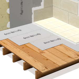 No More Ply® 6mm Pre Primed Tile Backing Board - 1200mm x 600mm