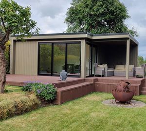 Cladco Signature Composite Wall Cladding Board - Olive Green (3.6m)