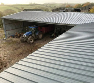 Cladco 32/1000 Box Profile Sheeting 0.7mm Thick Plain Galvanised Roof Sheet