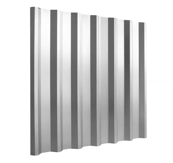 Cladco 34/1000 Box Profile Sheeting 0.5mm Thick Plain Galvanised Roof Sheet