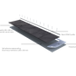 READYSLATE® Low Pitch Natural Roof Slate - 12.5° (Pack of 4 panels 1.2 m2)