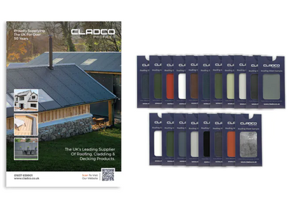 Cladco Colour Swatch Roofing Sample Pack
