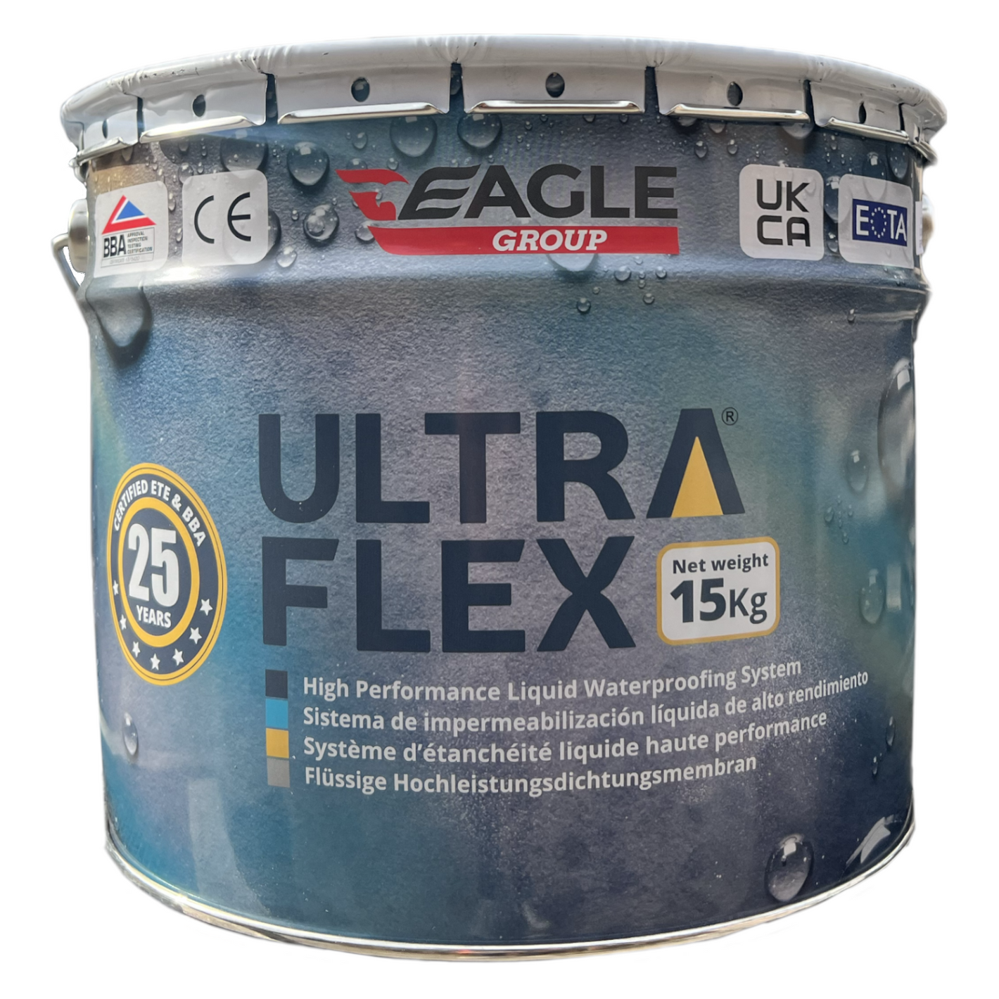 UltraFlex High Performance PU Liquid Waterproofing - Grey 15kg