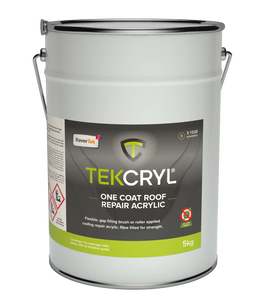 Kovertek TekCryl One Coat Acrylic Roof Repair Coating - Grey 5kg
