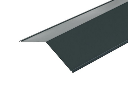 Cladco 130º Ridge Flashings in Polyester Paint Finish - 3m x 150mm x 150mm Slate Blue