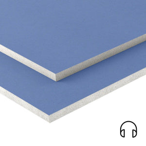 Gypfor Sound Acoustic Plasterboard Tapered Edge 2.4m x 1.2m x 12.5mm