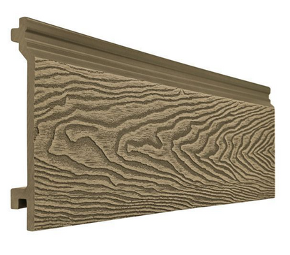 Cladco Composite Woodgrain Effect Wall Cladding Board - Teak (3.6m)
