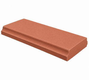 Classical Creations Twice Weathered Bevelled Coping Stones - Terracotta
