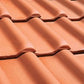 British Ceramics Dutch Clay Roof Tile - Blue Glazed