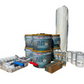 UltraFlex High Performance PU liquid waterproofing kit for 100m² coverage on roofs and terraces, grey color