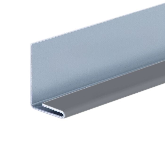 Cladco Fibre Cement aluminium vertical start trim for click cladding boards 3m