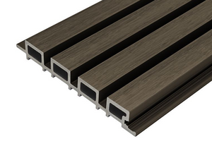 Cladco Composite Slatted Wall Cladding Panels - Walnut (2.5m)