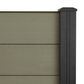 Cladco Signature Composite Fencing Panel - Olive Green (3.6m)