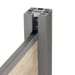 Cladco ProFence Aluminium Fence Post - 1.9m / 2.5m