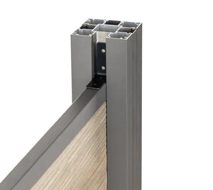 Cladco ProFence Aluminium Fence Post - 1.9m / 2.5m