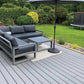 Cladco Signature Composite Decking Board - Stone Grey (4m)