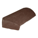 Redland Concrete Third Round Block End Hip 02 - Brown